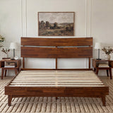 Aurora Solid Wood Bed Frame