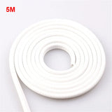 Kcimo Car Door Protector Edge Scratch Strip Guard Trim Car Door Noise reduction Anti Collision Protection With Steel Carstyling