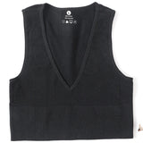 Deep V Crop Top Women Bra Top Sexy Lingere Seamless Underwear Female Tanks Top Sleeveless Fitness Top Camisole