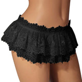 Women Sexy Lingerie Lace Perspective Ladies Dress Erotic Sexy Underwear Transparent Thongs Plus Size Sexy Skirt For Sex