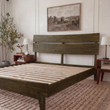 Aurora Solid Wood Bed Frame