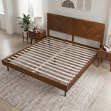 Alander Solid Wood Bed Frame