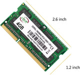 DDR3 DDR3L 2GB 4GB 8GB Laptop Memories Ram PC3 1.5V PC3L 1.35V 1066 1333 1600Mhz 8500 10600 12800 204Pin SODIMM Memory Ram