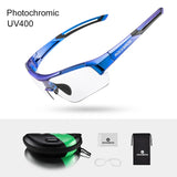 ROCKBROS Photochromic Cycling Glasses Bicycle UV400 Sports Eyewear Ultralight Riding MTB Sunglasses Men Fishing Bike Equipment