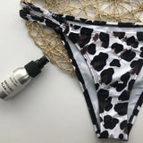 V-Bar Underwired Polka Dot Bikini 2025 Women Swimsuit Female Swimwear Two Pieces Bikini Set Ribbed High Cut Bathing Suit Swim