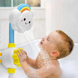 Baby Bath Water Spray Cloud Toy with Faucet Shower