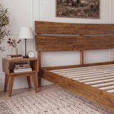Aurora Solid Wood Bed Frame