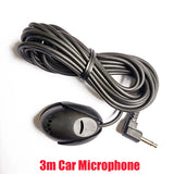 Car Audio Microphone 3.5mm External Mic for Car Vehicle Head Unit Bluetooth Enabled Stereo Radio GPS DVD  Mikrofo / Microfon