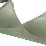 No Show Bras For Women Push-Up Bra Wire Free Brassiere Sexy Lingerie Padded Underwear Plus Size Sleepwear Bra Intimates S-3XL