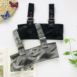 2026 Snake Printed Bandeau Bikini High Waist Swimsuit Women Vintage Swimwear Female Waist Belt Bikini Set Push Up Bathing Suit