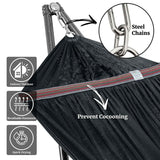 Tranquillo Universal Hammock with Medium Size Stands for Ultimate Relaxation - Ideal Universal Hammock Stands - Medium Size