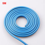 Kcimo Car Door Protector Edge Scratch Strip Guard Trim Car Door Noise reduction Anti Collision Protection With Steel Carstyling