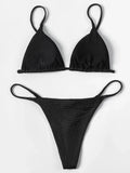 ZTVitality Shiny Sexy Micro Bikini 2022 New Arrival Push Up Low Waist Bandage Swimsuit Women Swimwear Brazilian Bathing Suit S-L
