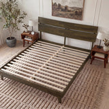 Aurora Solid Wood Bed Frame