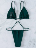 High Cut Out G String Female Swimwear One Piece Swimsuit Women Mini Micro Thong Monokini Bather Backless Bathing Suit Swim Wear