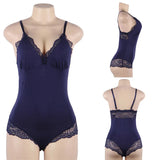 Body Mujer Elegant Woman Jumpsuits 5XL Strappy Backless Bodysuit Onesies Cotton Women V Neck Summer Lace Playsuit Female Shorts
