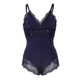 Body Mujer Elegant Woman Jumpsuits 5XL Strappy Backless Bodysuit Onesies Cotton Women V Neck Summer Lace Playsuit Female Shorts