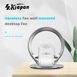 2025 110/220V Super Quiet Variable Speed Non-blade Less Fan Home Office Has The Remote Bladeless Wall Fan 12 inch  вентилятор