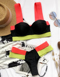 Leopard High Waist Bikini Push Up Bra Cup Bikinis 2026 Women Swimsuit Female Swimwear Two Piece Bikini Set High Cut Bathing Suit