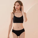 Women's Panties Low Rise Briefs Seamless Underwear Female Underpants Lingerie Sexy Ladies Panties M-L Comfort Intimate