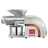 New Stainless Steel Oil Press Machine Commercial Home Oil Extractor Expeller Presser Press Press Hydraulic Sunflower Oil Press