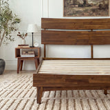 Aurora Solid Wood Bed Frame