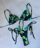 RUOTONGSEPT Low Waist Bikinis 2022 Triangle Swimwear Female Swimsuit Women Print Bikini set two-Piece Suit Push Up Bathing Suit