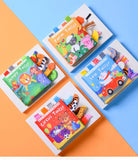 Baby Cloth Book Cartoon Animal Sensory Learning Toy