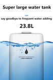 110V 220V 23.8L Air Humidifier Industrial Ultrasonic Humidificador Commercial Fruit Fresh Keep Cool Mist Maker Anion Air Purifie