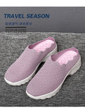 Women Casual Shoes Fashion Breathable Walk Mesh Flat Shoes Lady Sneakers Women Tenis Feminino Shoes Lady  Mesh Summer Shoesty76