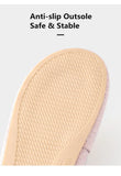Breathable Flax Slippers Women Men Indoor Mute Slipper Anti-slip Lovers House Floor Shoes Soft  Ladies Summer Home Slides