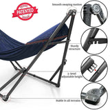 Tranquillo Universal Hammock with Medium Size Stands for Ultimate Relaxation - Ideal Universal Hammock Stands - Medium Size