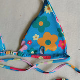 2025 Polka Dot Mini Micro String Bikini Women Swimsuit Female Bikinis Brazilian Swimwear Two Pieces Bikini Set Bathing Suit Swim