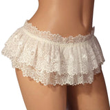 Women Sexy Lingerie Lace Perspective Ladies Dress Erotic Sexy Underwear Transparent Thongs Plus Size Sexy Skirt For Sex