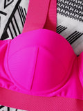 Leopard High Waist Bikini Push Up Bra Cup Bikinis 2026 Women Swimsuit Female Swimwear Two Piece Bikini Set High Cut Bathing Suit