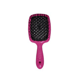Janeke Superbrush Detangling Hairbrush Pink & Black