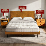 Savana Solid Wood 2-Drawer Nightstand