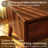 Sofia Solid Wood Nightstand