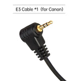 Pixel 30cm Shutter Release Remote Control Connecting DC0 DC2 N3 E3 S1 S2 Cable For Canon Nikon Sony Camera TW-283 T9
