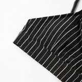 ZTVitality Shiny Striped Sexy Bikini 2022 New Arrival Straps Padded Bra High Waist Swimsuit Female Swimwear Women Beach Wear S-L
