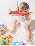 Baby Cloth Book Cartoon Animal Sensory Learning Toy