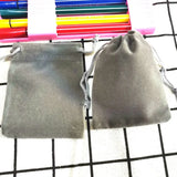 100 Pcs/Lot 5x7 7x9 9x12 10x16cm Coloful Velvet Gift Bags&small Pouches Jewelry Package Bags Velvet Drawstring Packaging Bags