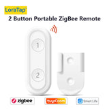 LoraTap ZigBee 3.0 Wireless 6 Push Button Remote Tuya Scene Automation Control Switch Smart Life App
