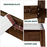 Emery Solid Wood Bed Frame