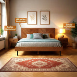 Sofia Solid Wood Nightstand