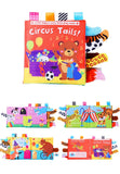 Baby Cloth Book Cartoon Animal Sensory Learning Toy