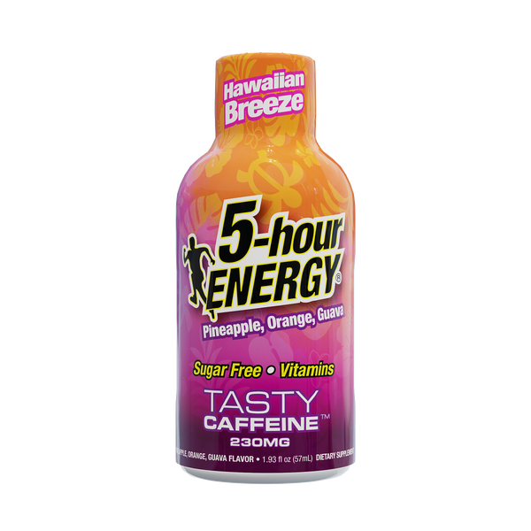 Hawaiian Breeze Flavor Extra Strength 5-hour ENERGY Shots