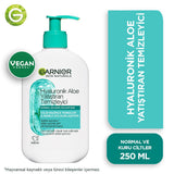 Garnier Hyaluronic Aloe Vera Facial Cleanser: Hydrating, Soothing Vegan Face Wash for Sensitive Skin - Sulfate-Free, 8.45 fl oz