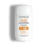 Sinoz SPF50+ Sunscreen for Dark Spots: Brightening Facial Sunscreen with Alpha Arbutin & Hyaluronic Acid Ð Non-Greasy, Daily Sun Protection for Hyperpigmentation