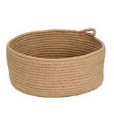 Coco Clementine 2-Piece Jute Storage Baskets Set - Eco-Friendly Home Organization Solution